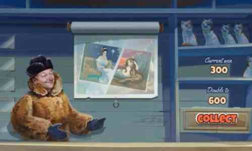 Рискованный раунд в автомате Операция Ы Риск-игра в слоте Операция Ы